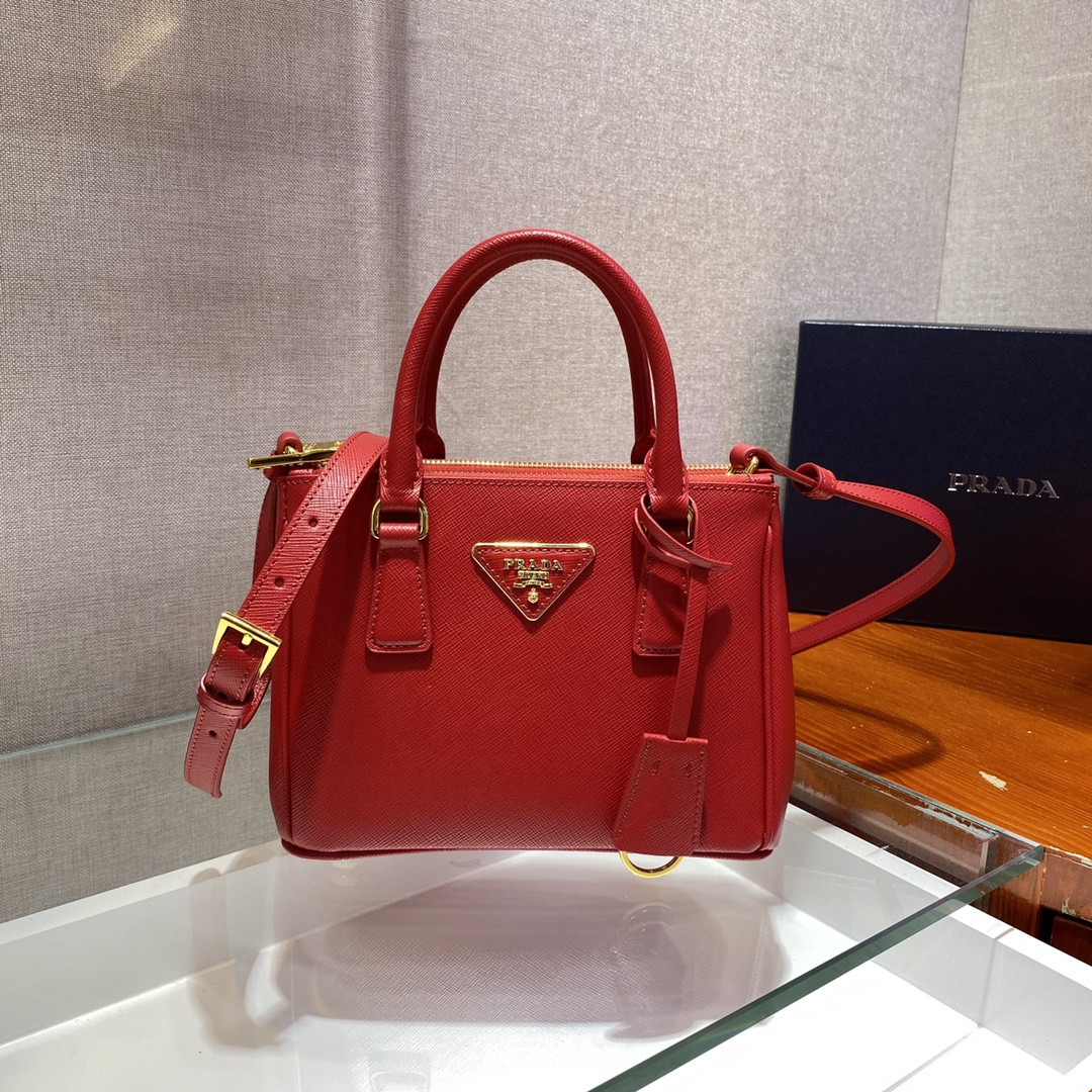 Pra*a Borsa Galleria Small In Saffiano 1BA906-20*15*9.5CM
