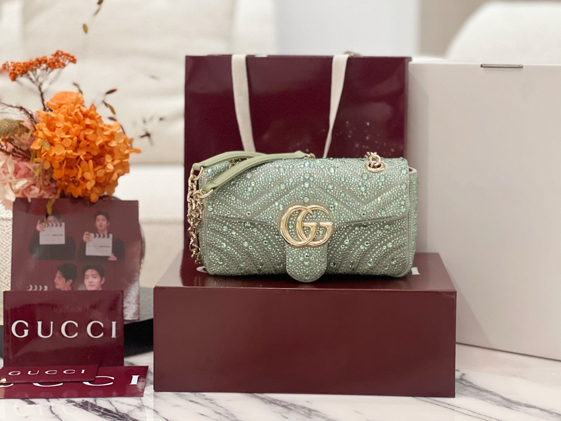 Gvc*1 Marmont Bag-22x13x6CM