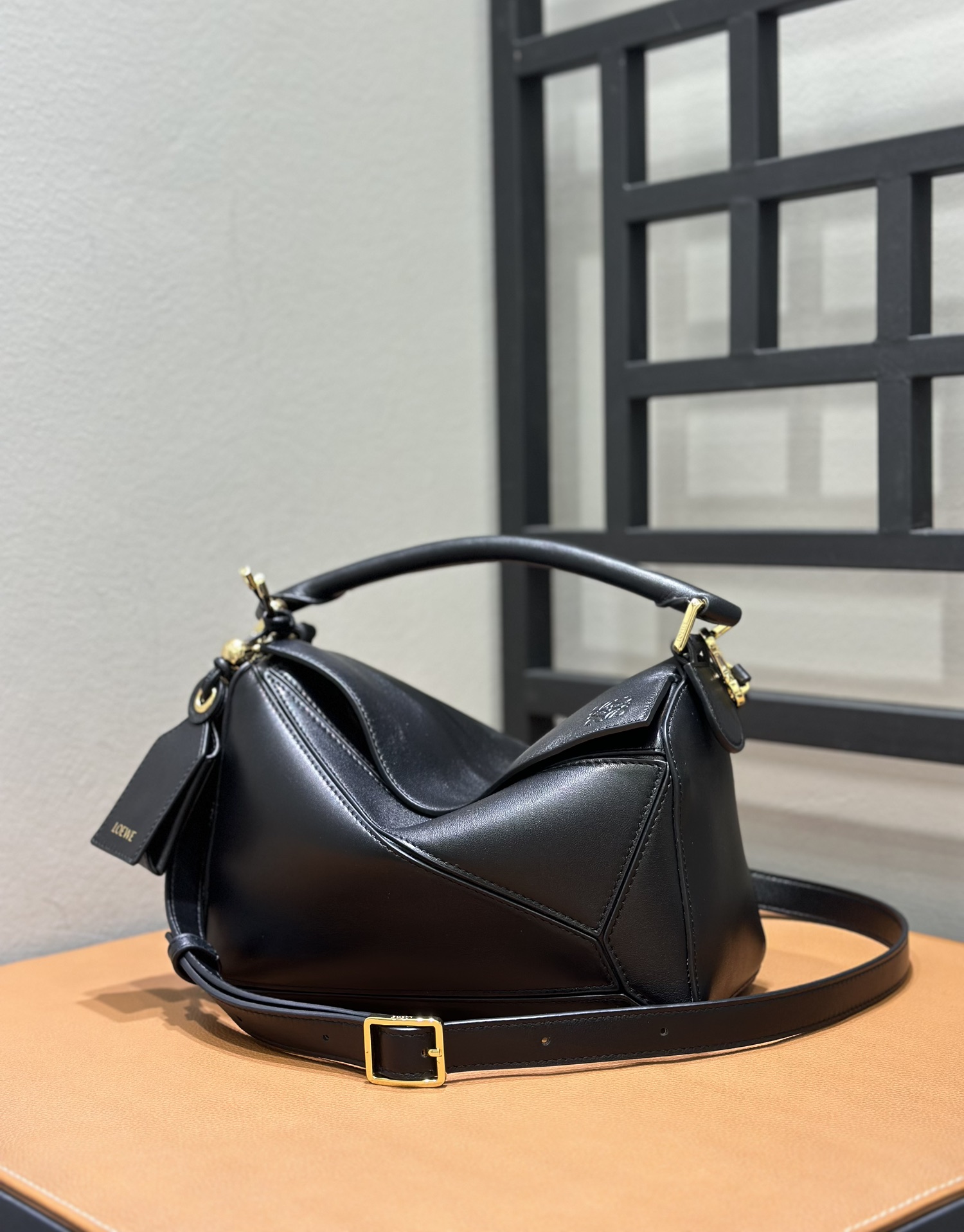 Lowee Puzzle Edge Bag-24*10.5*16.5CM