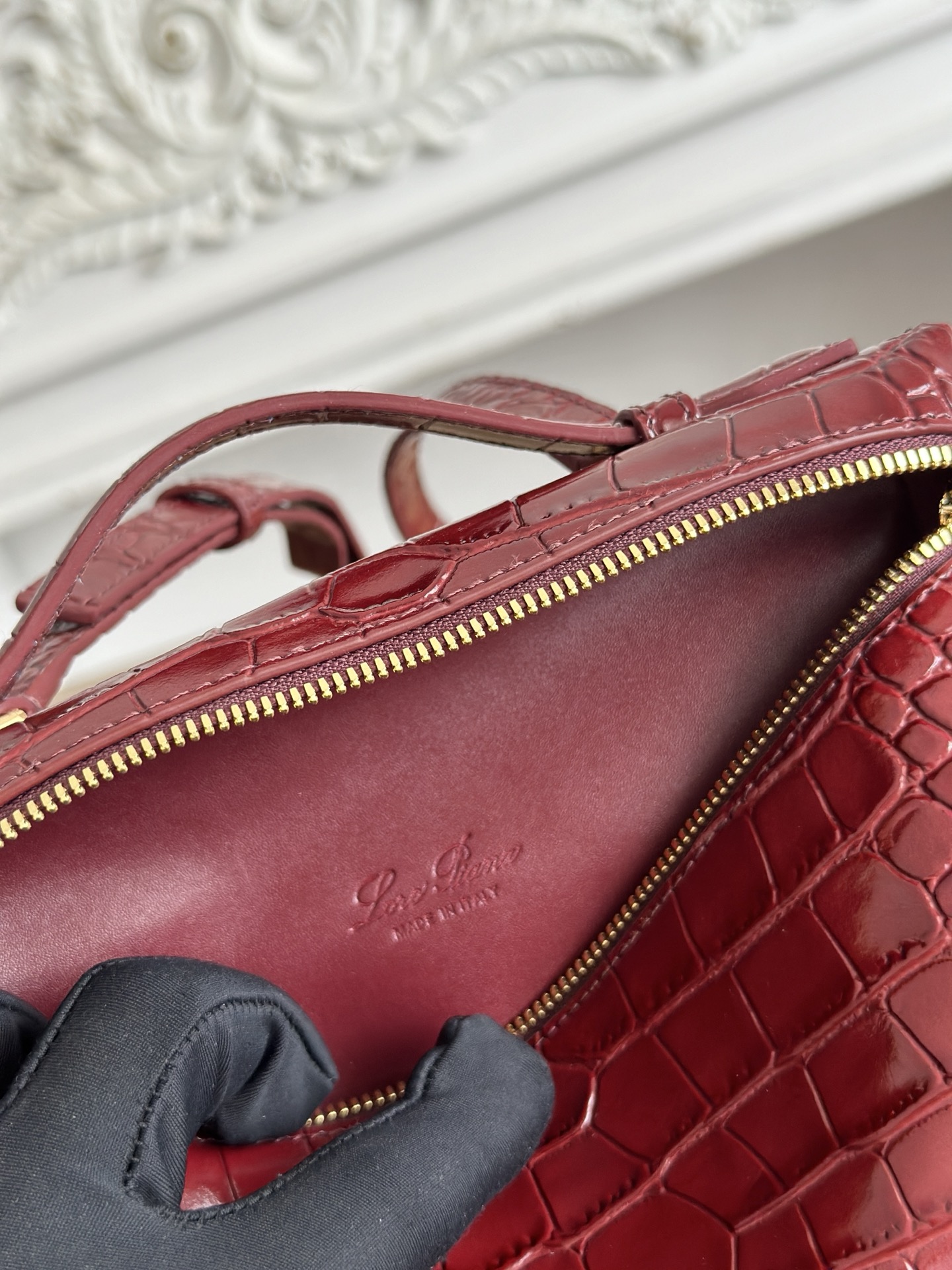 L0r0 P1ana Extra pocket L19 Bag-19*7*12CM