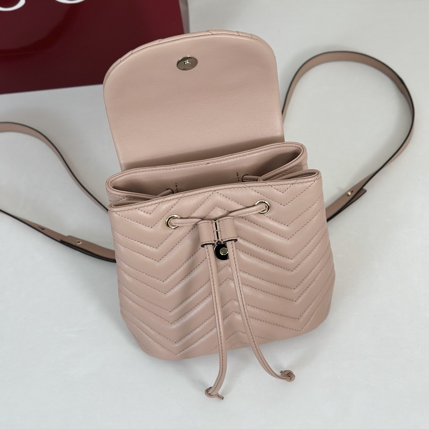 Gvc*1 Mini Marmont Backpack-20*11*18CM