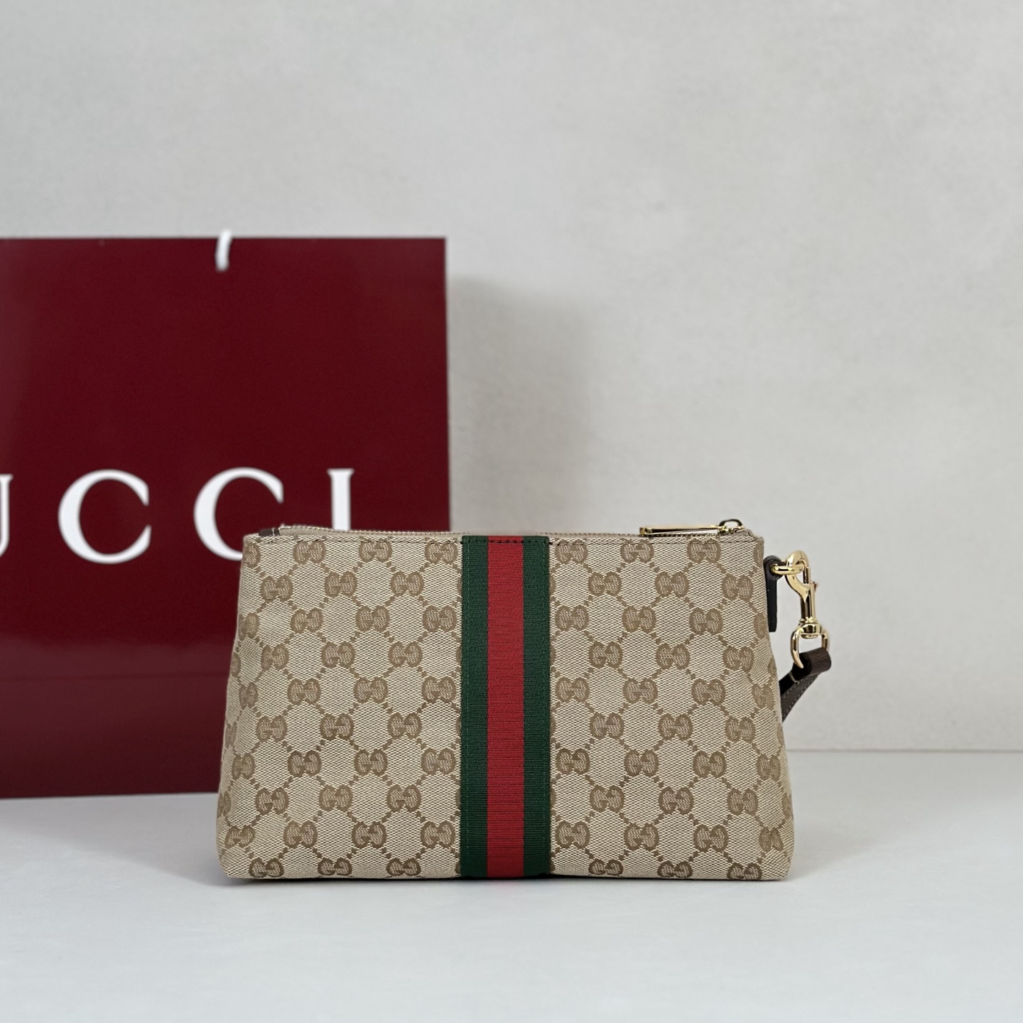 Guc*ci Ophidia Pouch-26.5*15.5*10.5CM