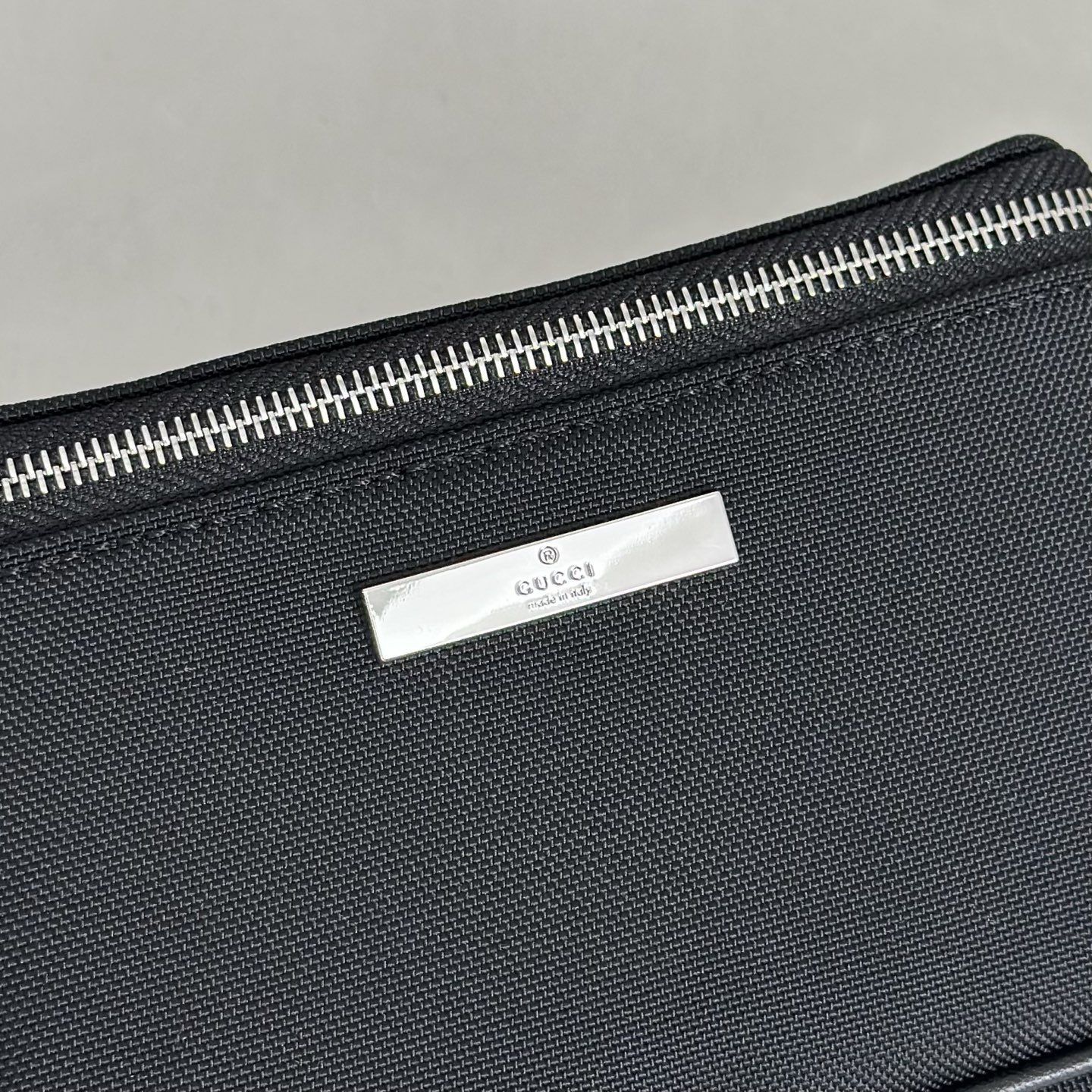 Guc*ci Tag Small Crossbody Bag In Black GG Canvas-20*10.5*2.5CM