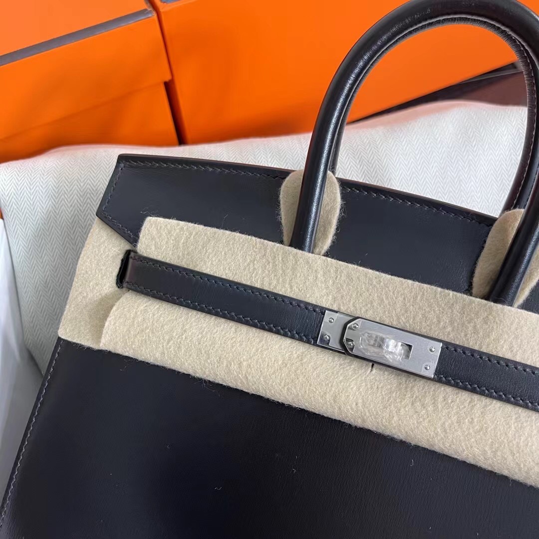 H**me5 Birkin Bag-Box Leather