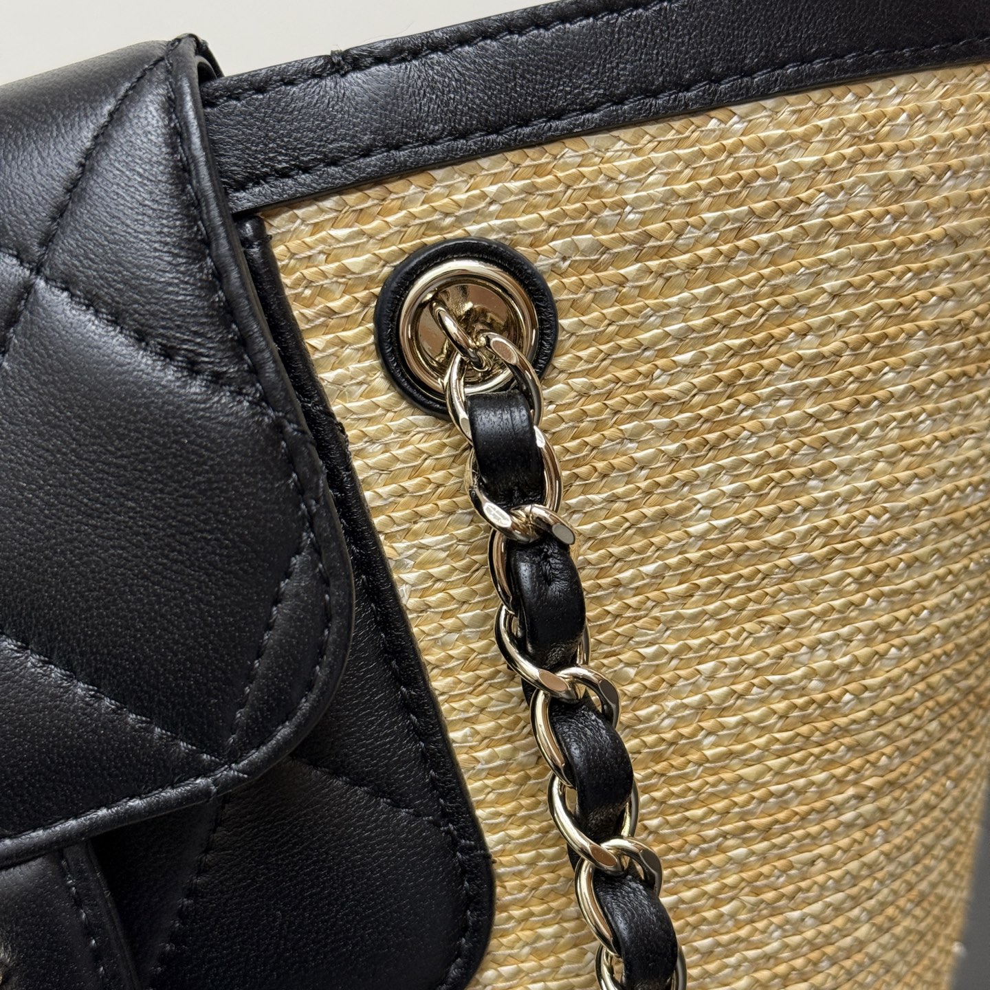 Ch@nel Small Shopping Tote Bag-34*17*12.5CM