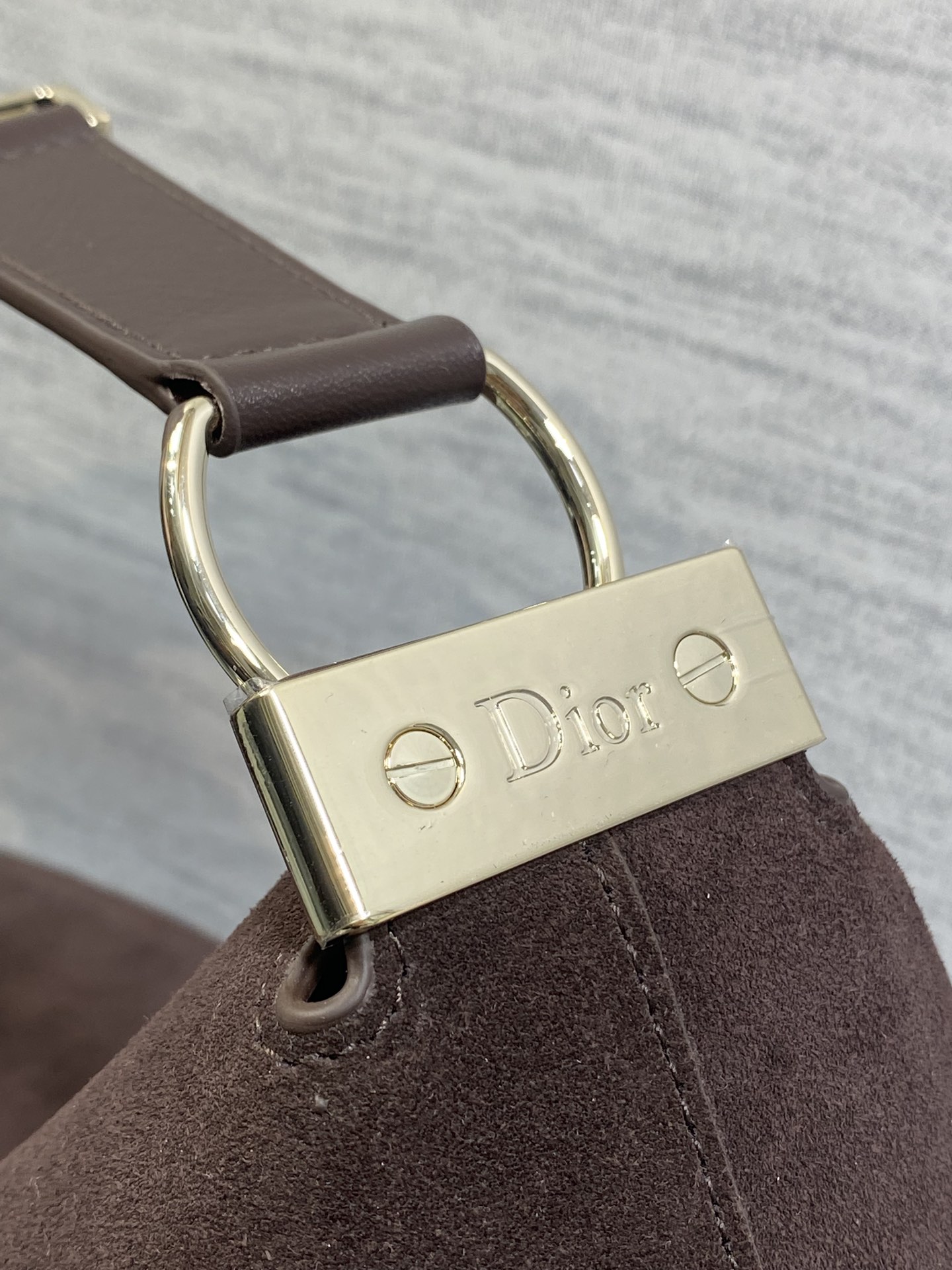 Diro 2026ss Chrustian Hobo Bag(Gold)-28*24*8CM/33*27*9CM/39*29*11CM