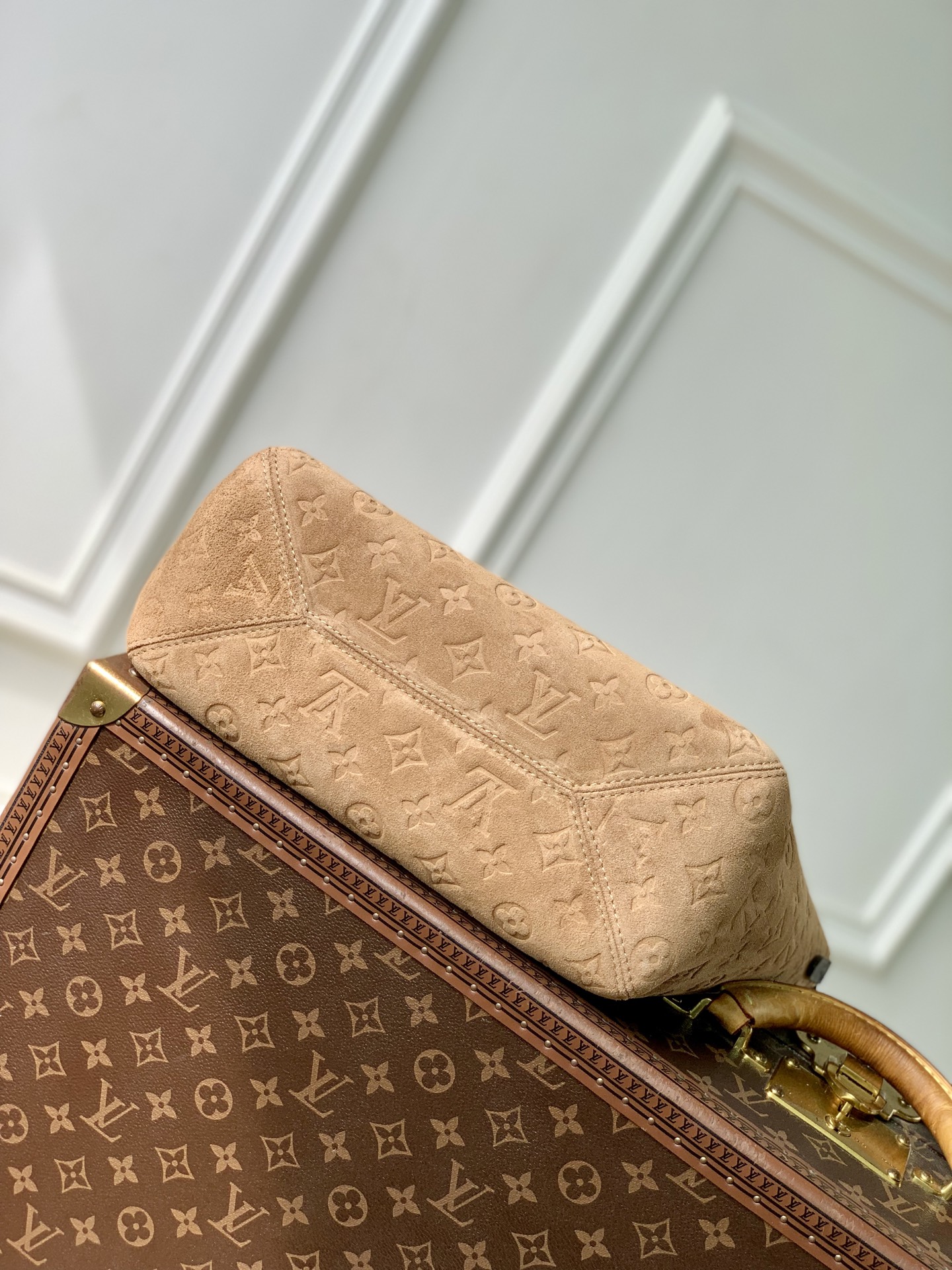 LV All In One Monogram Empreinte Leather - Women -40 x 22 x 15CM